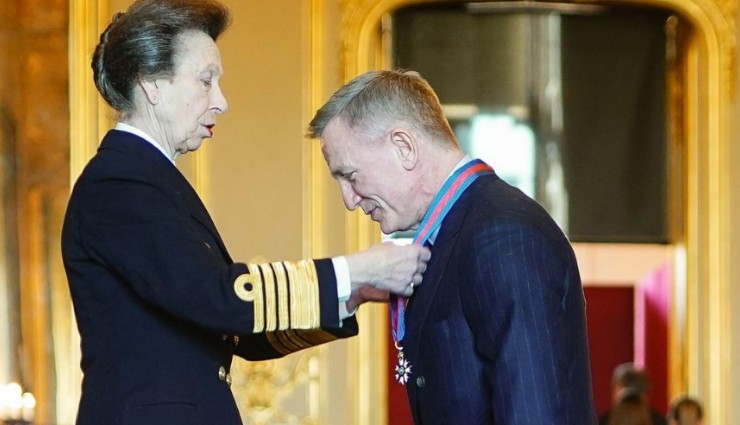Daniel Craig'e  CMG Nişanı!