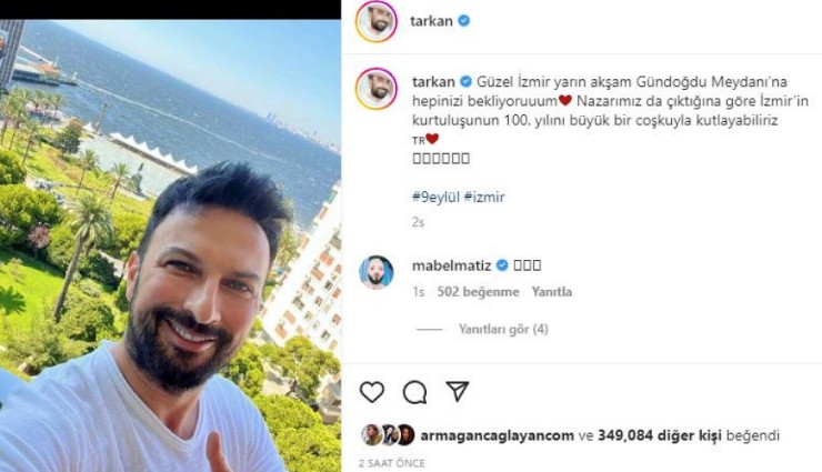Tarkan Duyurdu!