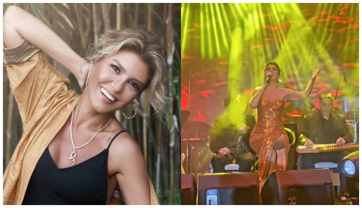 Derin Yırtmaçlı Elbisesi Olay Oldu!