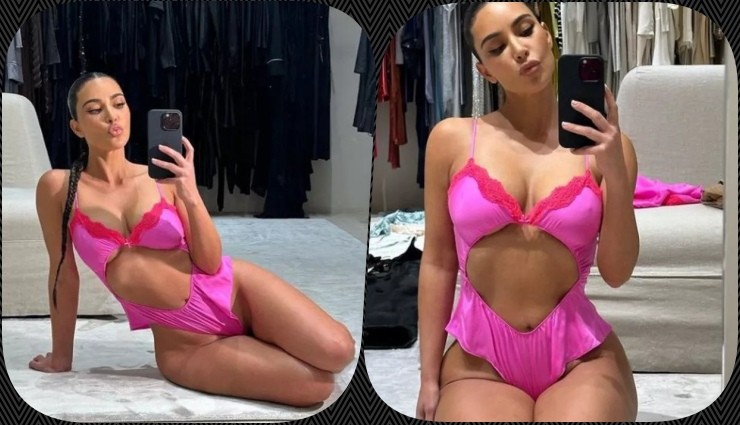 Kardashian'ın Pembe İç Çamaşırı Beğenilmedi!