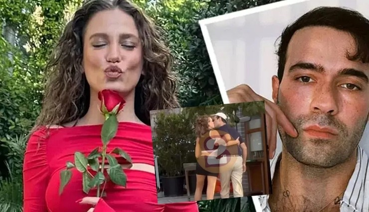 Serenay Sarıkaya ve Mert Demir Dudak Dudağa!